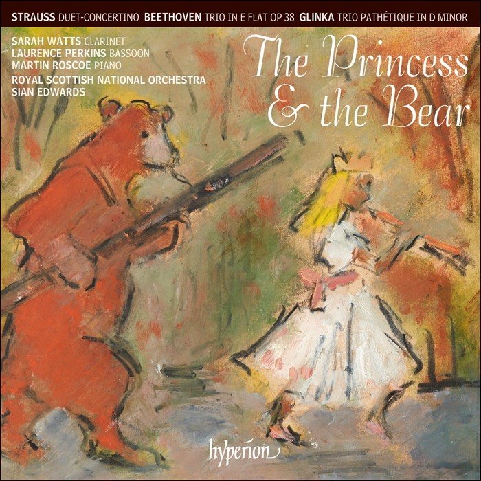 Strauss, R: Duet-Concertino; Beethoven: Trio; Glinka: Trio pathétique (The Princess & the Bear) - Laurence Perkins