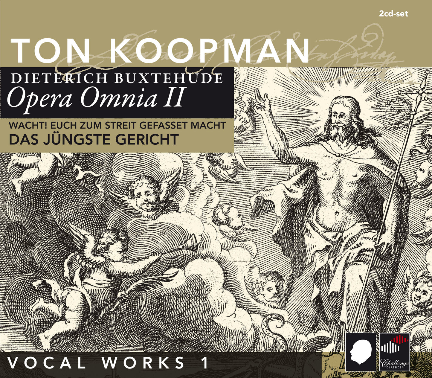 BUXTEHUDE: OPERA OMNIA II - JUENGSTE GERICHT: TON KOOPMAN & THE AMSTERDAM BAROQUE ORCHESTRA & CHOIR (2 CDS)