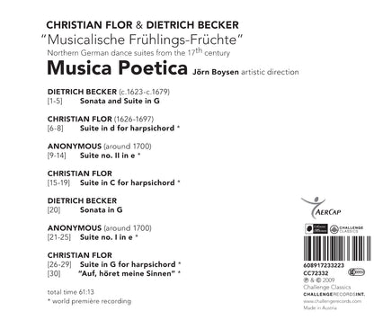FLOR & BECKER: MUSICALISCHE FRUEHLINGS-FRUECHTE - MUSICA POETICA