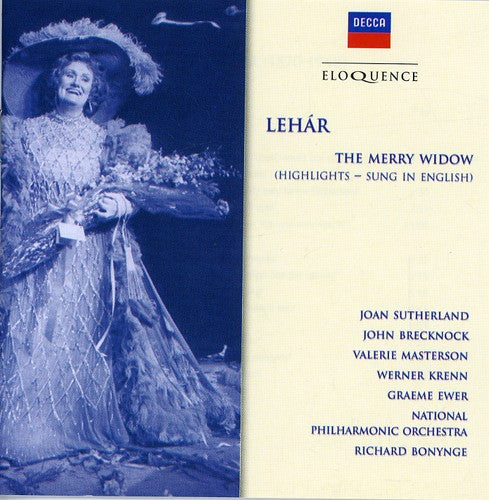 LEHAR: THE MERRY WIDOW (HIGHLIGHTS, IN ENGLISH) - SUTHERLAND, BONYNGE