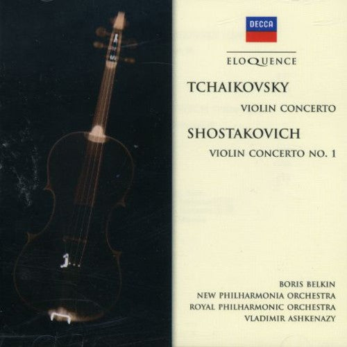 TCHAIKOVSKY: VIOLIN CONCERTO; SHOSTAKOVICH: VIOLIN CONCERTO NO. 1 - BELKIN