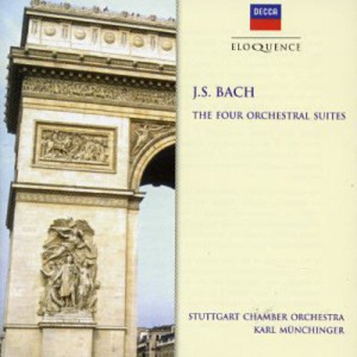 BACH: ORCHESTRAL SUITES 1-4, BWV 1066-1069 - MUNCHINGER, STUTTGART CHAMBER ORCHESTRA