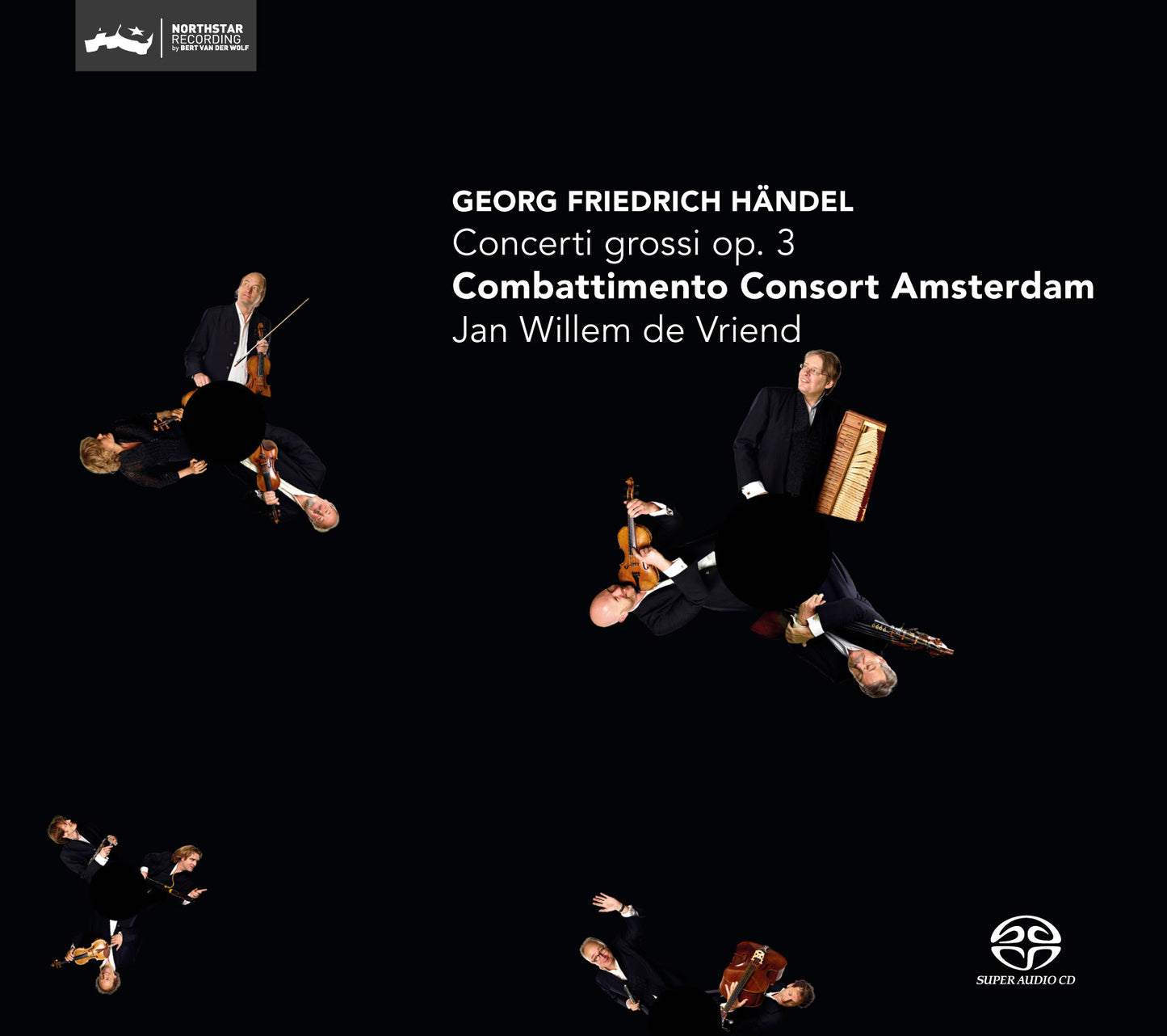 HANDEL: CONCERTI GROSSI, OPUS 3 - COMBATTIMENTO CONSORT AMSTERDAM (HYBRID SACD)