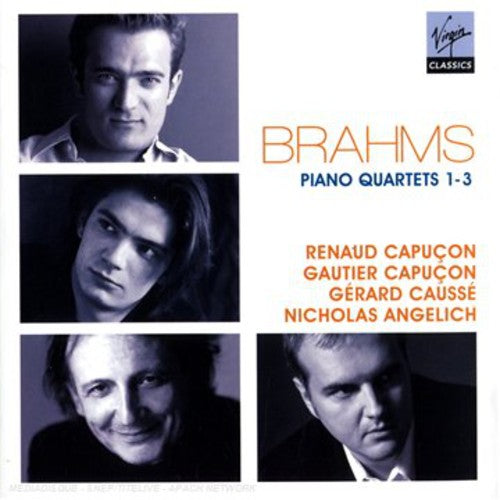 BRAHMS: Piano Quartets Nos. 1-3 - Gautier Capucon, Renaud Capucon, Gerard Causse, Nicholas Angelich (2 CDs)