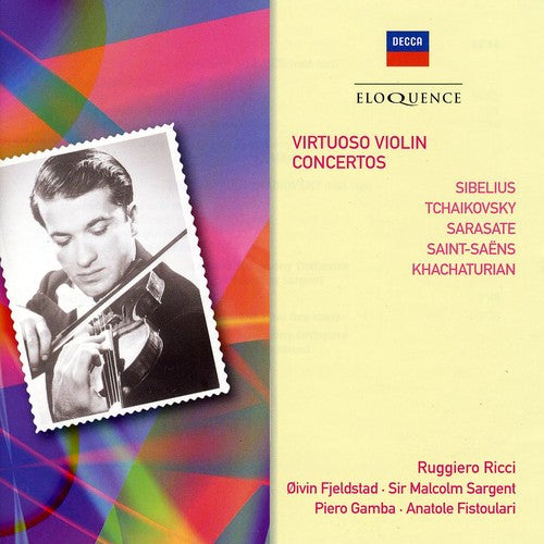 VIRTUOSO VIOLIN CONCERTOS - RUGGIERO RICCI (2 CDS)