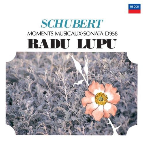 SCHUBERT: MOMENTS MUSICAUX & PIANO SONATA D. 598 (SHM-CD, JAPANESE PRESSING): RADU LUPU