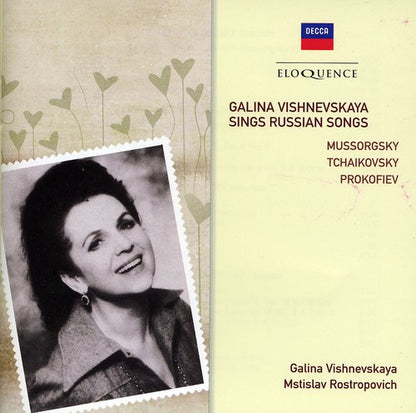 GALINA VISHNEVSKAYA SINGS RUSSIAN SONGS