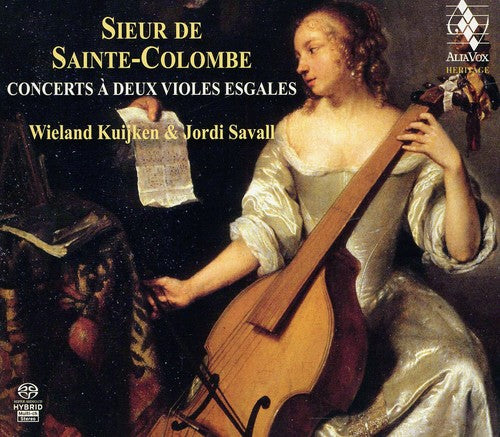 SIEUR DE SAINTE-COLOMBE: Concerts à deux violes esgales - JORDI SAVALL, WIELAND KUIJKEN (2 HYBRID SACDS)