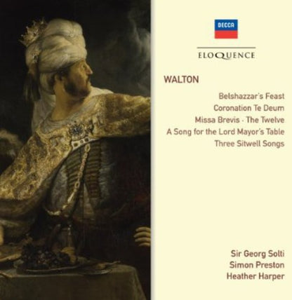 WALTON: BELSHAZZAR'S FEAST, CORONATION TE DEUM AND OTHER WORKS - GEORGE SOLTI, SIMON PRESTON (2 CDs)