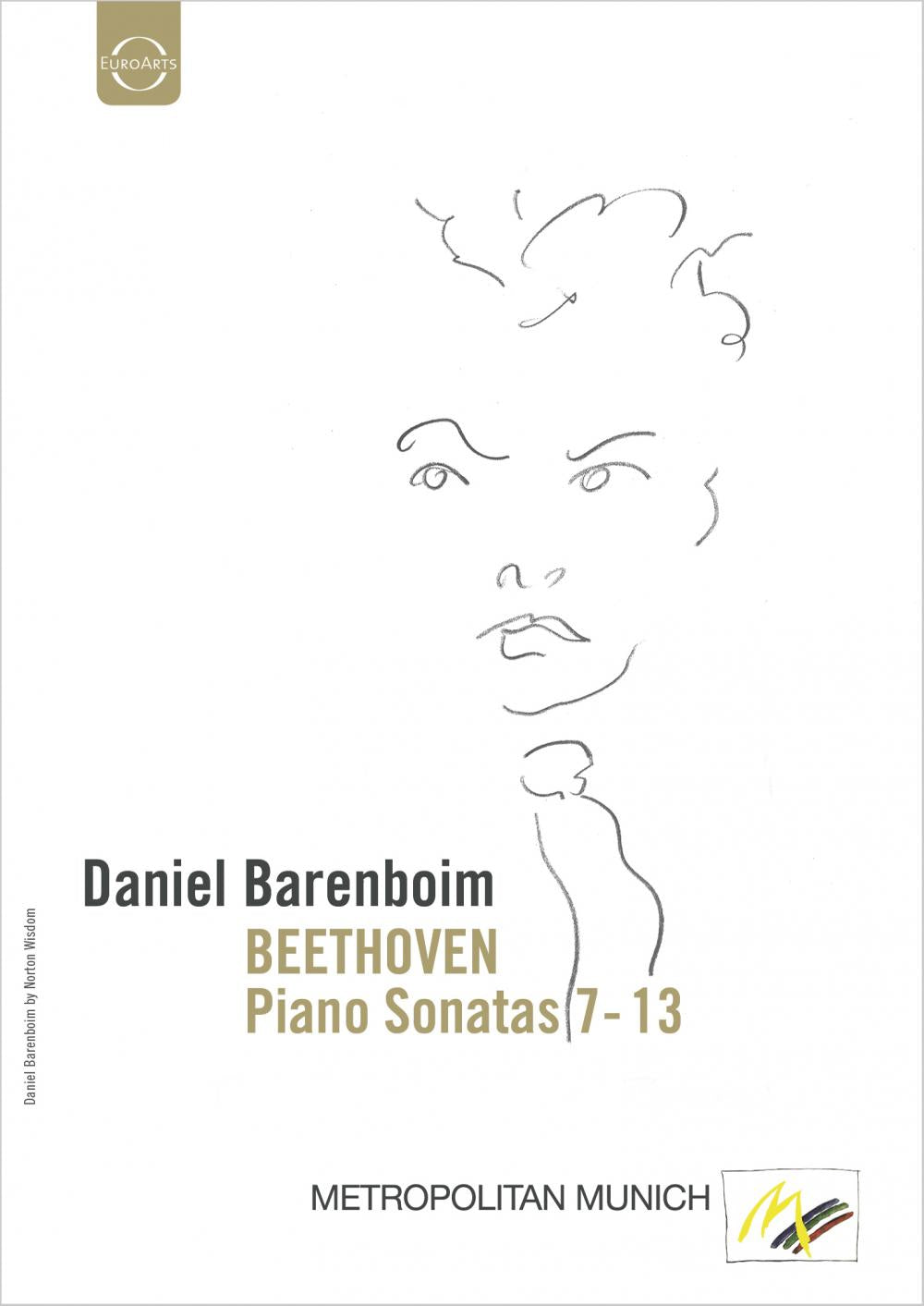 BEETHOVEN: Piano Sonatas, Vol. 2 Nos. 7-13 - Daniel Barenboim (DVD)