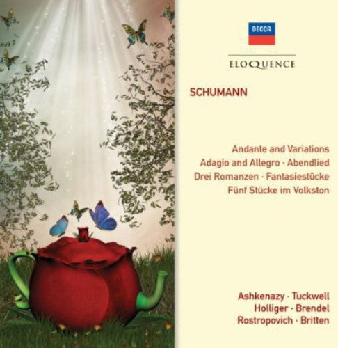 SCHUMANN: CHAMBER MUSIC - ASHKENAZY, BRENDEL, HOLLIGER, TUCKWELL, ROSTROPOVICH, BRITTEN