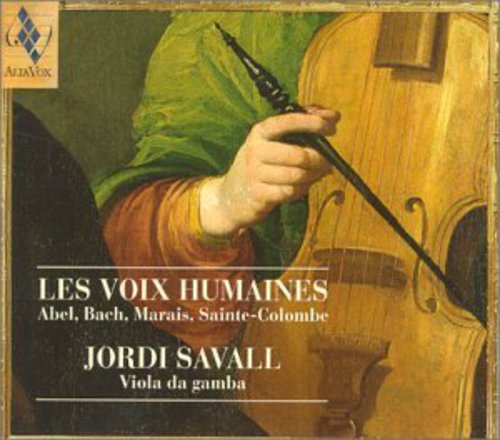 LES VOIX HUMAINES Abel, Bach, Marais, Sainte-Colombe - Jordi Savall (CD)