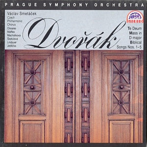 Dvořák: Mass in D major, Biblical Songs, Te Deum - Prague Symphony Orchestra, Václav Smetáček