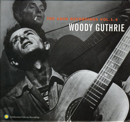 WOODY GUTHRIE - THE ASCH RECORDINGS 1-4 (4 CDS, BOOK)