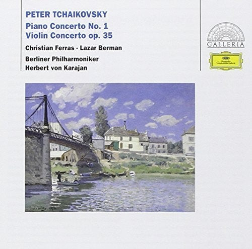 TCHAIKOVSKY: PIANO CONCERTO NO. 1; VIOLIN CONCERTO: BERMAN; FERRAS; KARAJAN