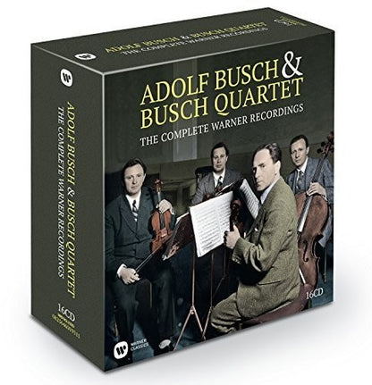 ADOLF BUSCH & THE BUSCH QUARTET: COMPLETE WARNER RECORDINGS (16 CDS)