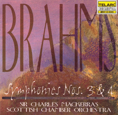 BRAHMS: SYMPHONIES NO. 3 & 4 - Mackerras, Scottish National Orchestra