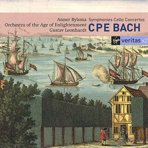BACH, C.P.E.: Symphonies; Cello Concertos - Gustav Leonhardt, Orchestra of the Age of Enlightenment (2 CDs)