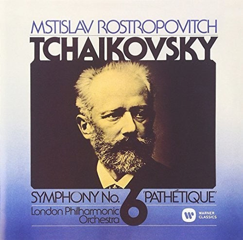 TCHAIKOVSKY: SYMPHONY 6 "PATHETIQUE" (JAPANESE PRESSING) - ROSTROPOVICH, LONDON PHILHARMONIC