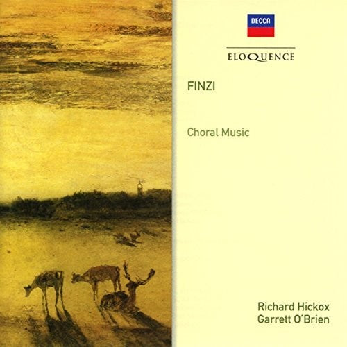 FINZI: CHORAL MUSIC - HICKOX, O'BRIEN (2 CDS)