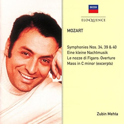 ZUBIN MEHTA CONDUCTS MOZART - SYMPHONIES AND OTHER WORKS (2 CDS)