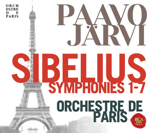 SIBELIUS: COMPLETE SYMPHONIES - PAAVO JARVI, ORCHESTRE DE PARIS (3 CDS)