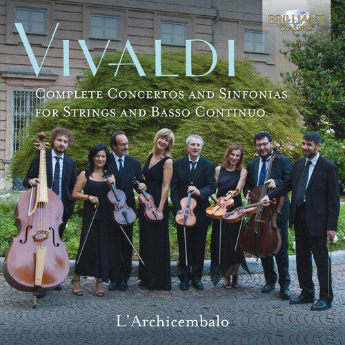 VIVALDI: COMPLETE CONCERTOS & SINFONIAS - L'ARCHICEMBALO (4 CDS)