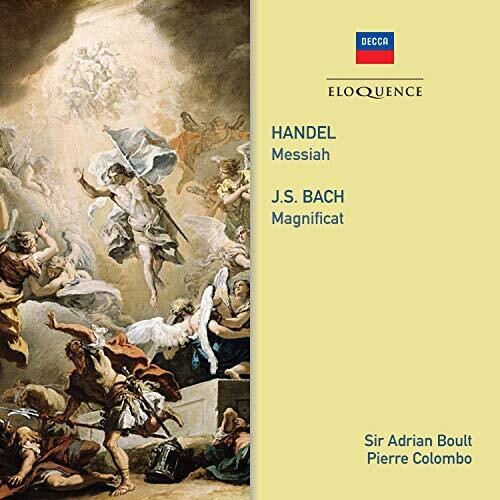 HANDEL: MESSIAH; BACH: MAGNIFICAT - BOULT, COLUMBO (3 CDS)