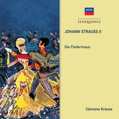 STRAUSS: DIE FLEDERMAUS - CLEMENS KRAUSS, VIENNA PHILHARMONIC (2 CDS)