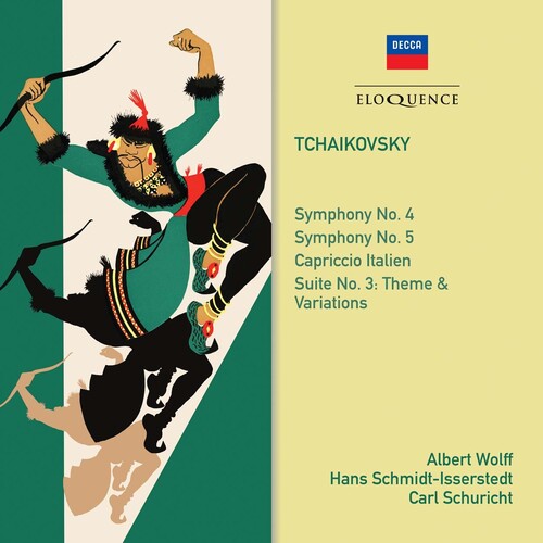 TCHAIKOVSKY: SYMPHONIES 4 & 5 - Hans Schmidt-Isserstedt; Albert Wolff; Carl Schuricht (2 CDS)