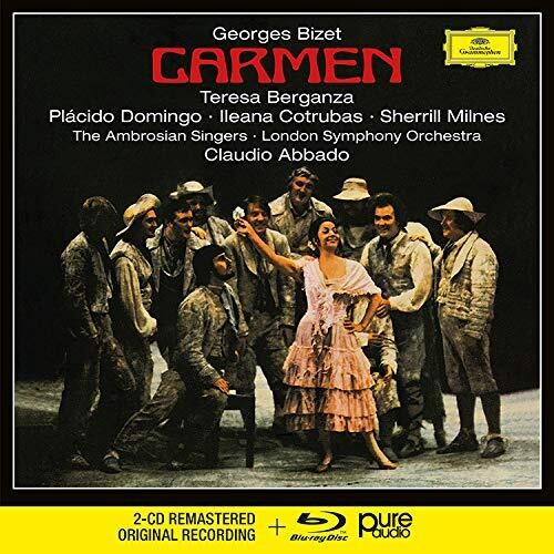 Bizet: Carmen - Abbado, Domingo, Berganza [2CD & Blu-ray Audio]