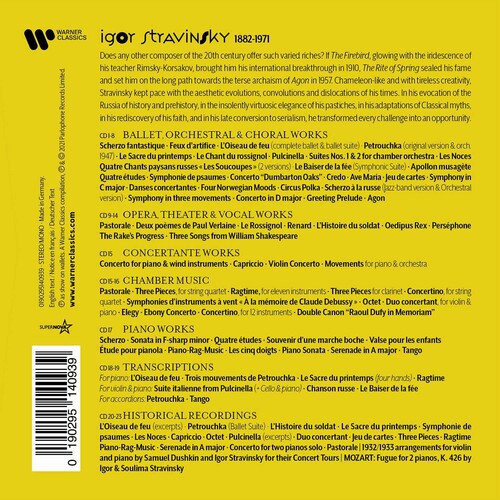 STRAVINSKY EDITION (23 CDS - 2021)