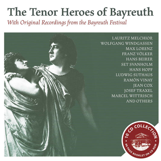 TENOR HEROES OF BAYREUTH (10 CDS)