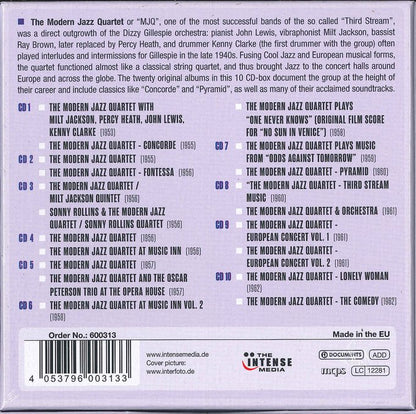 MODERN JAZZ QUARTET - Milestones of a Legend (20 Original Albums ON 10 CDS)