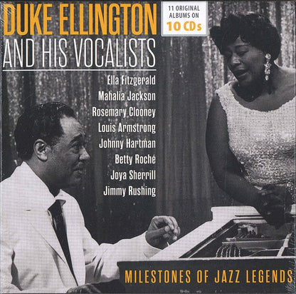 DUKE ELLINGTON AND HIS VOCALISTS - MILESTONES OF JAZZ LEGENDS (10 CDS)