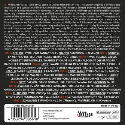 PAUL PARAY & THE DETROIT SYMPHONY ORCHESTRA (10 CDS)