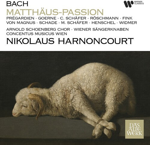BACH: ST. MATTHEW PASSION - Harnoncourt, Concentus Musicus Wien (3 LPs)