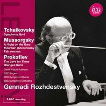 GENNADI ROZHDESTVENSKY CONDUCTS TCHAIKOVSKY, MUSSORGSKY & PROKOFIEV - WILSON-JOHNSON; BBC SINGERS; BBC SYMPHONY CHORUS; BBC SYMPHONY ORCHESTRA; ROZHDESTVENSKY