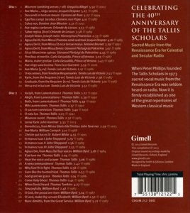 Renaissance Radio - The Tallis Scholars (2 CDs)