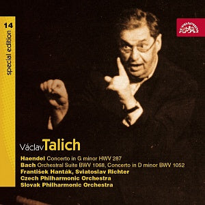 Händel: Oboe Concerto in G minor; Bach: Piano Concerto BWV 1052, Orchestral Suite BWV 1068 (Vaclav Talich Special Edit. Vol. 14) - Sviatoslav Richter, Vaclav Talich, Czech Philharmonic Orchestra