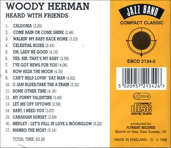 WOODY HERMAN: Heard With Friends