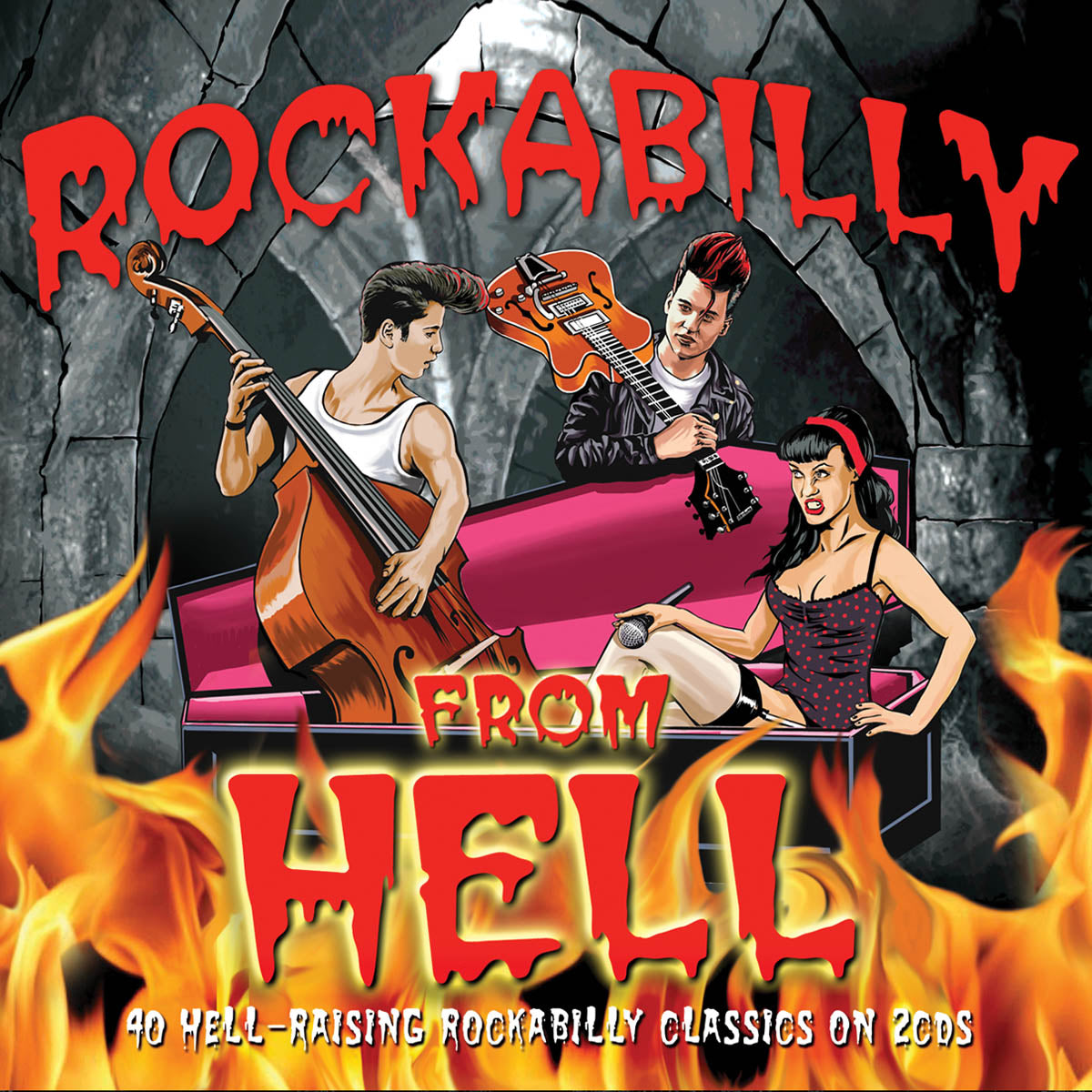 ROCKABILLY FROM HELL (3 CDs)
