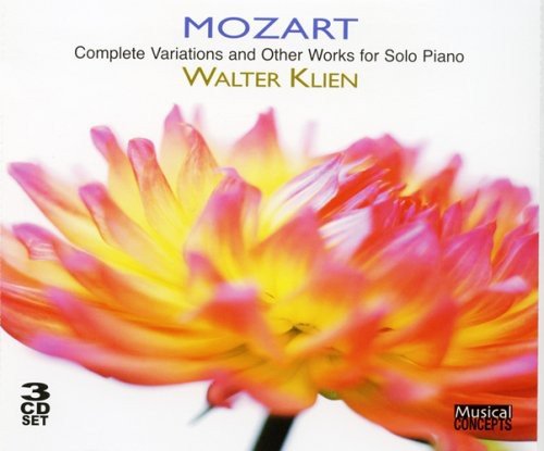 MOZART: COMPLETE VARIATIONS & OTHER SOLO PIANO WORKS - KLIEN (3 CDS)