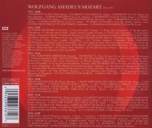 100 Best Mozart (6 CDs)