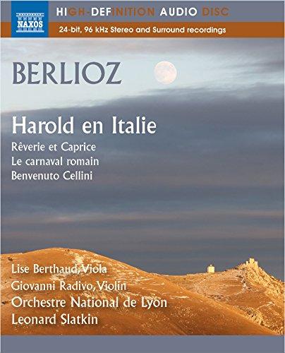 BERLIOZ: HAROLD EN ITALIE (BLU-RAY AUDIO) - SLATKIN; ORCHESTRE NATIONAL DE LYON; BERTHAUD; RADIVO