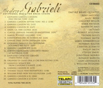 THE GLORY OF GABRIELI - Empire Brass and Friends