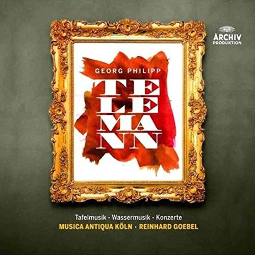 TELEMANN: WASSERMUSIK; TAFELMUSIK; CONCERTOS - Musica Antiqua Koln (10 CDs)