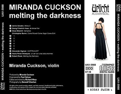 MIRANDA CUCKSON - MELTING THE DARKNESS