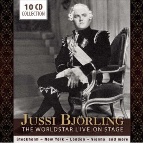 JUSSI BJORLING: LIVE ON STAGE (10 CDS)
