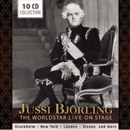 JUSSI BJORLING: LIVE ON STAGE (10 CDS)